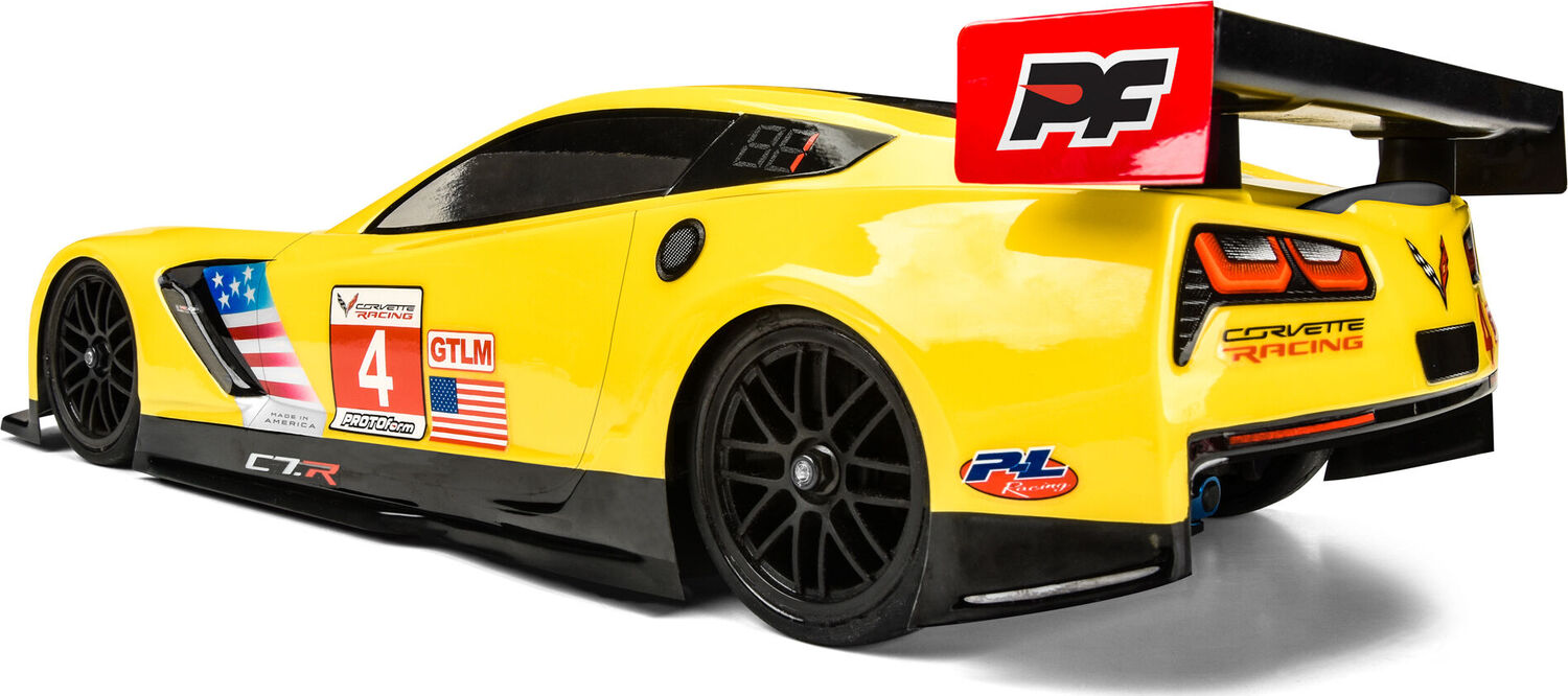 1/10 Chevrolet Corvette C7.R Clear Body: 190mm Touring Car